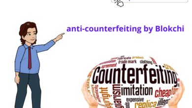 anti-counterfeiting by Blokchi