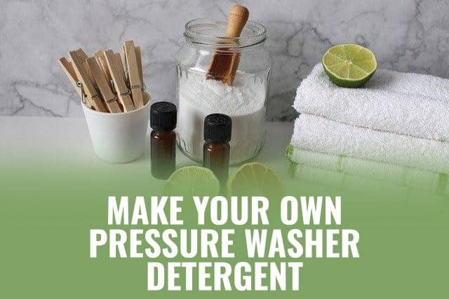 homemade pressure washer detergent
