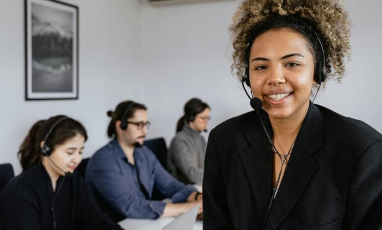 business phone customer service