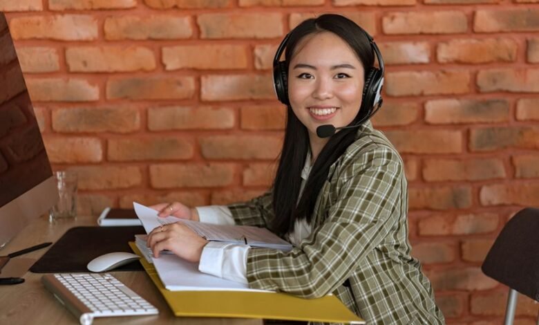 business phone customer service