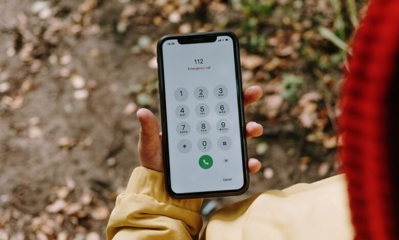 a list of phone numbers